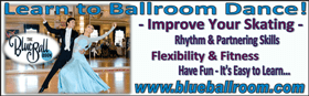 Blue Ballroom Dance