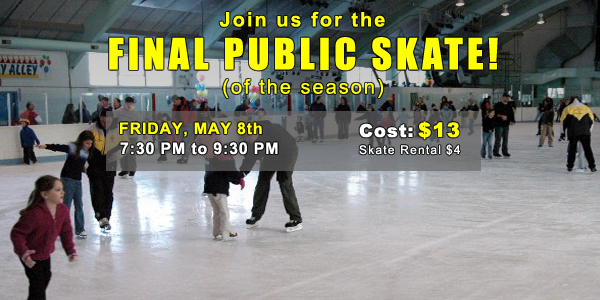 Final Public Skate of the Season @ Skating Club of Wilmington | Wilmington | Delaware | United States